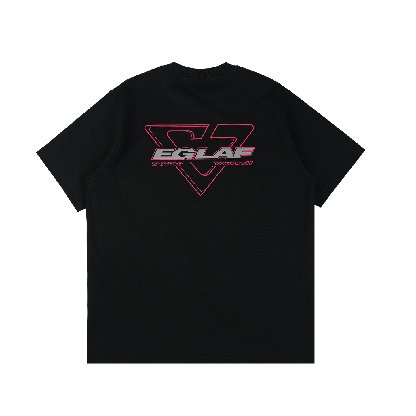 EGLAF | Basic 26 Triangle Logo Tee Black - SWAGANZ