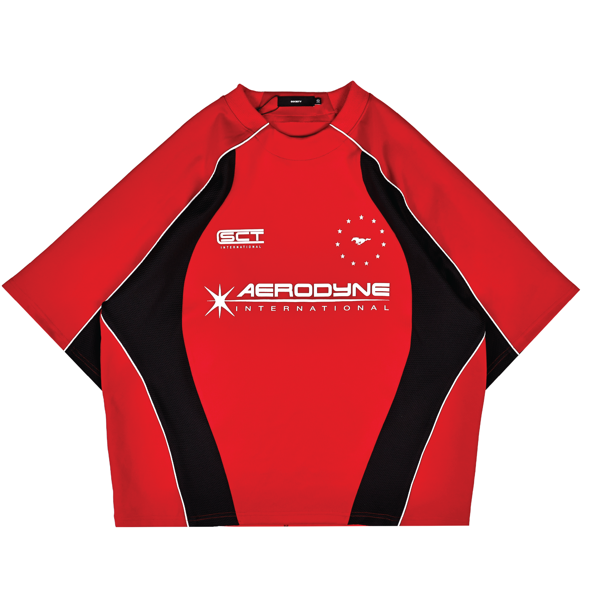 SOCIETY | Aerodyne Int Aero Jersey Red - SWAGANZ