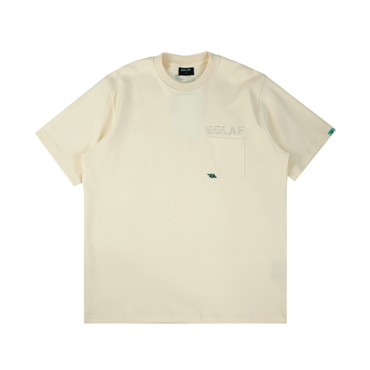 EGLAF | Basic 26 Pocket Tee Cream