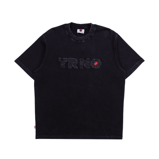 TRNO | Logo Patch Embroidery Tee Black