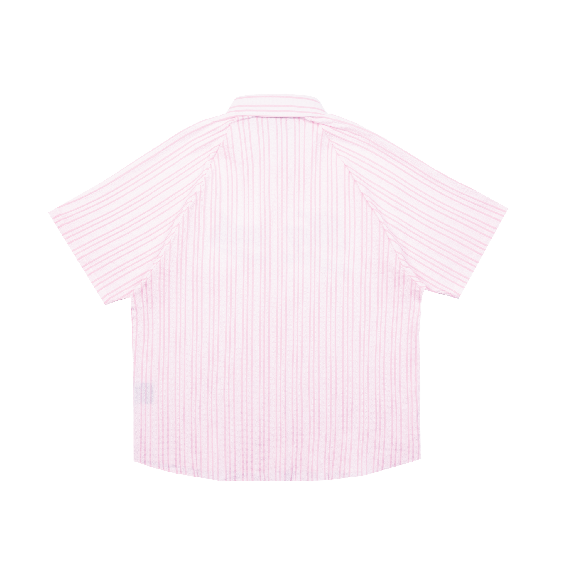 KEYNOTE | Logo Striped Shirt Pink - SWAGANZ