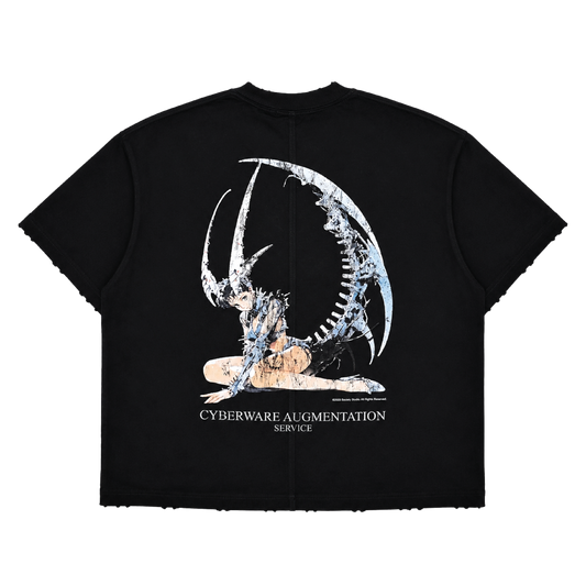 SOCIETY | CAS Retro Cyberpunk Back Print Tee