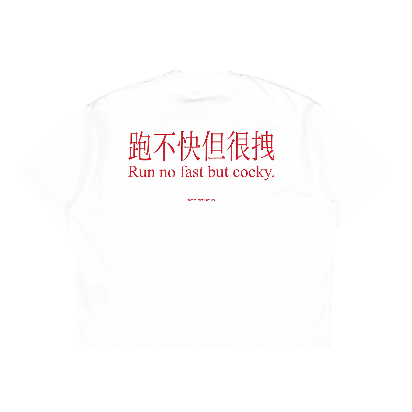 SOCIETY | Aerodyne Int Chcky Horse Tee White - SWAGANZ
