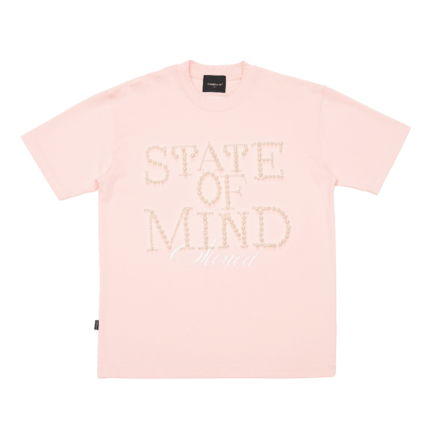 STONED | State Of Mind Tee Pink - SWAGANZ