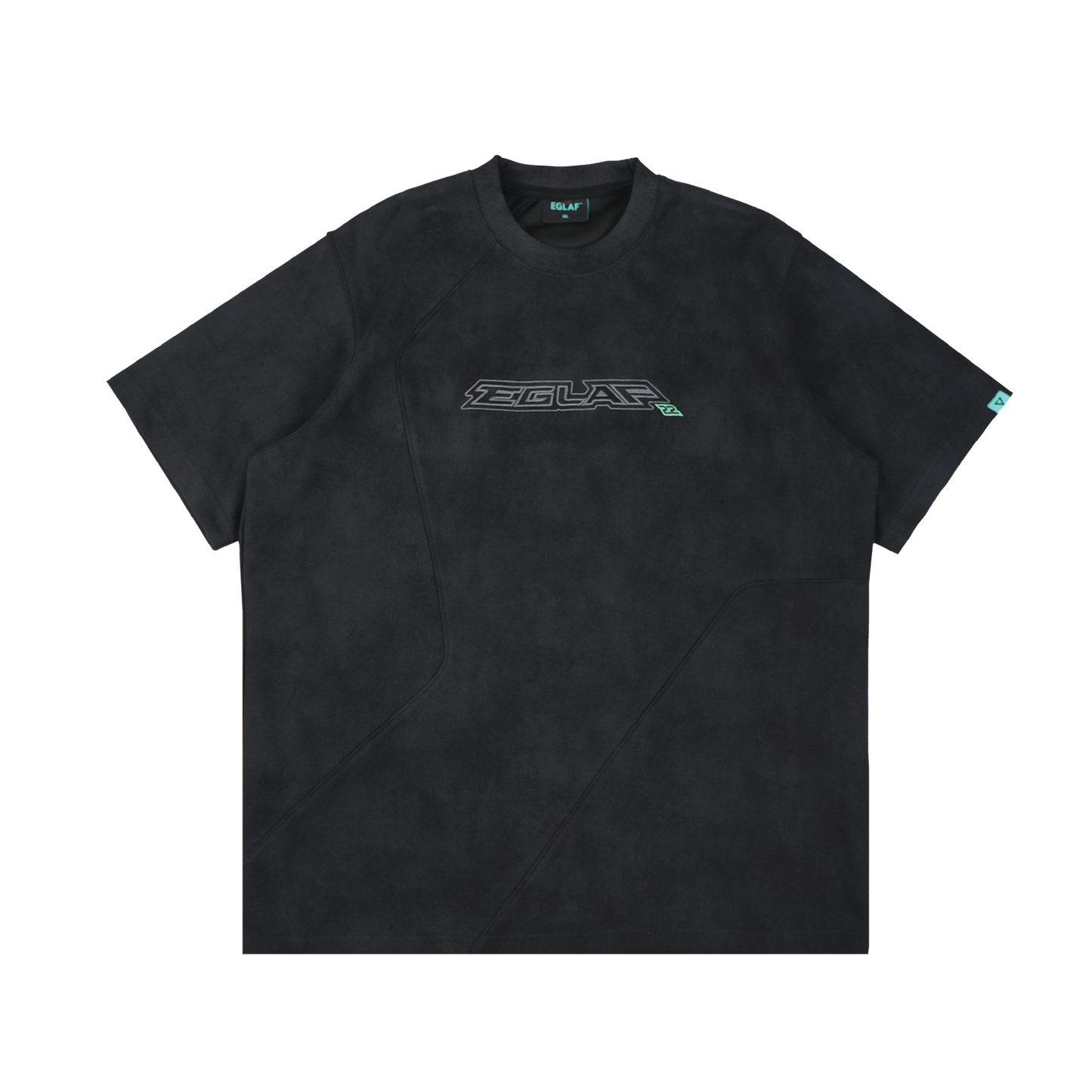 EGLAF | Basic 26 Panel Tee Black - SWAGANZ