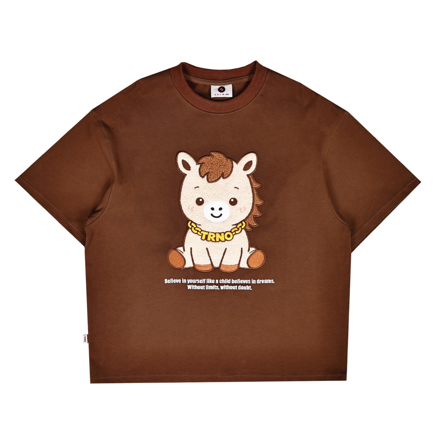 TRNO | Hip Hop Pony Tee Brown