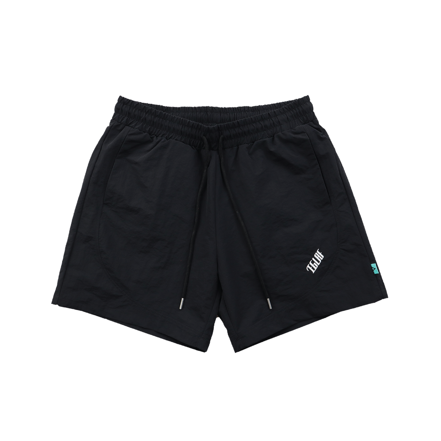 EGLAF | R//W Nylon Shorts Black - SWAGANZ