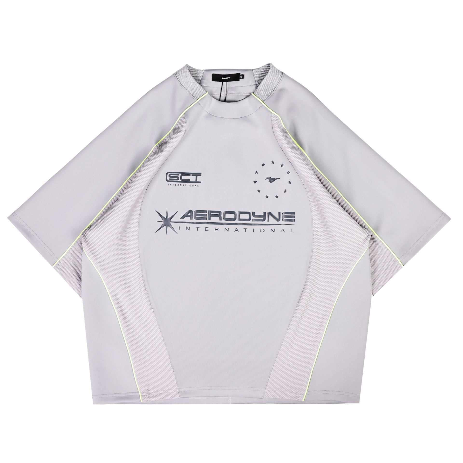 SOCIETY | Aerodyne Int Aero Jersey Light Grety - SWAGANZ