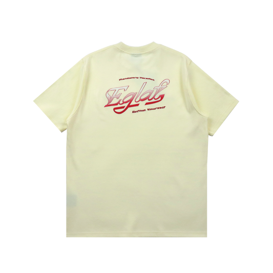 EGLAF | MV Gradient Logo Tee Yellow