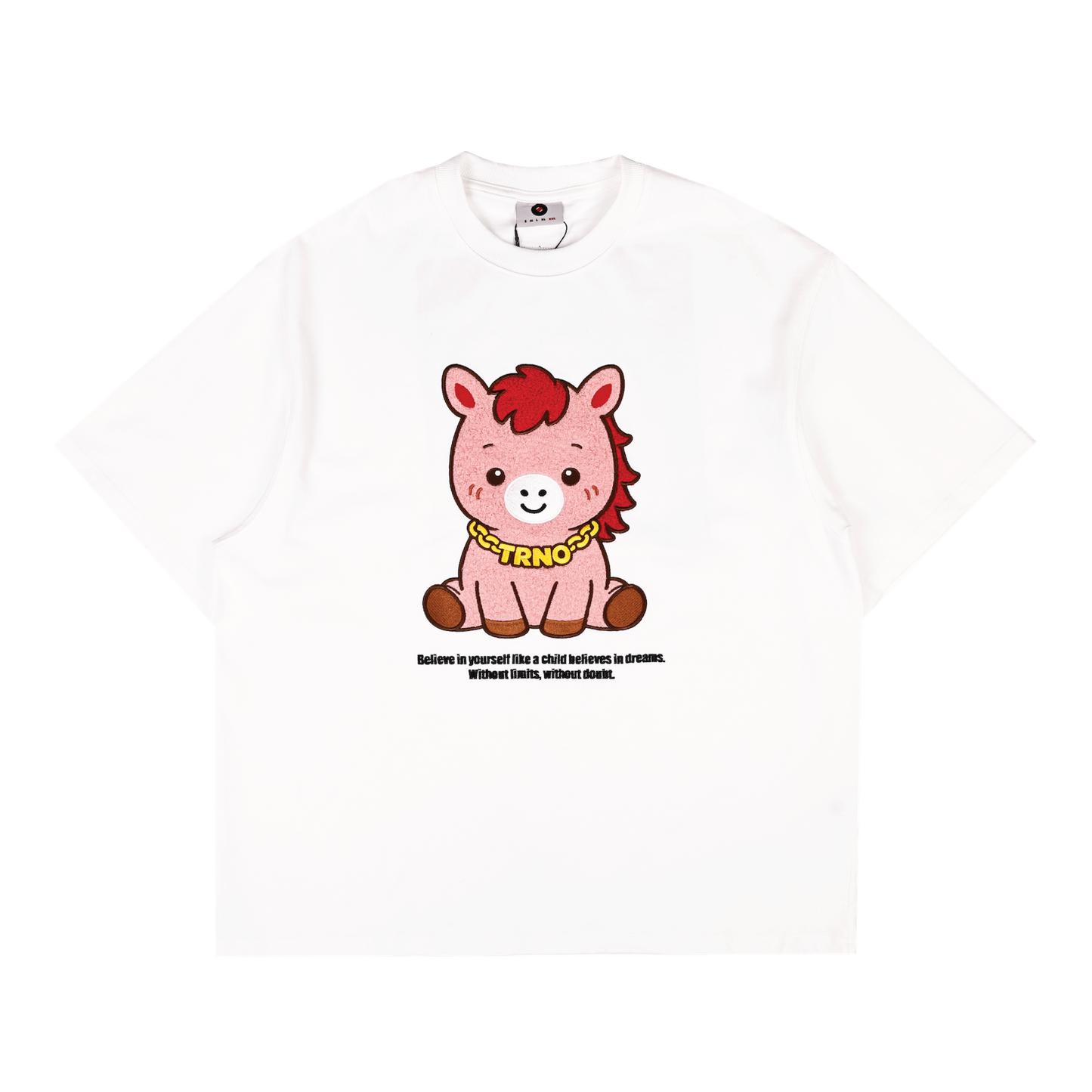TRNO | Hip Hop Pony Tee White - SWAGANZ