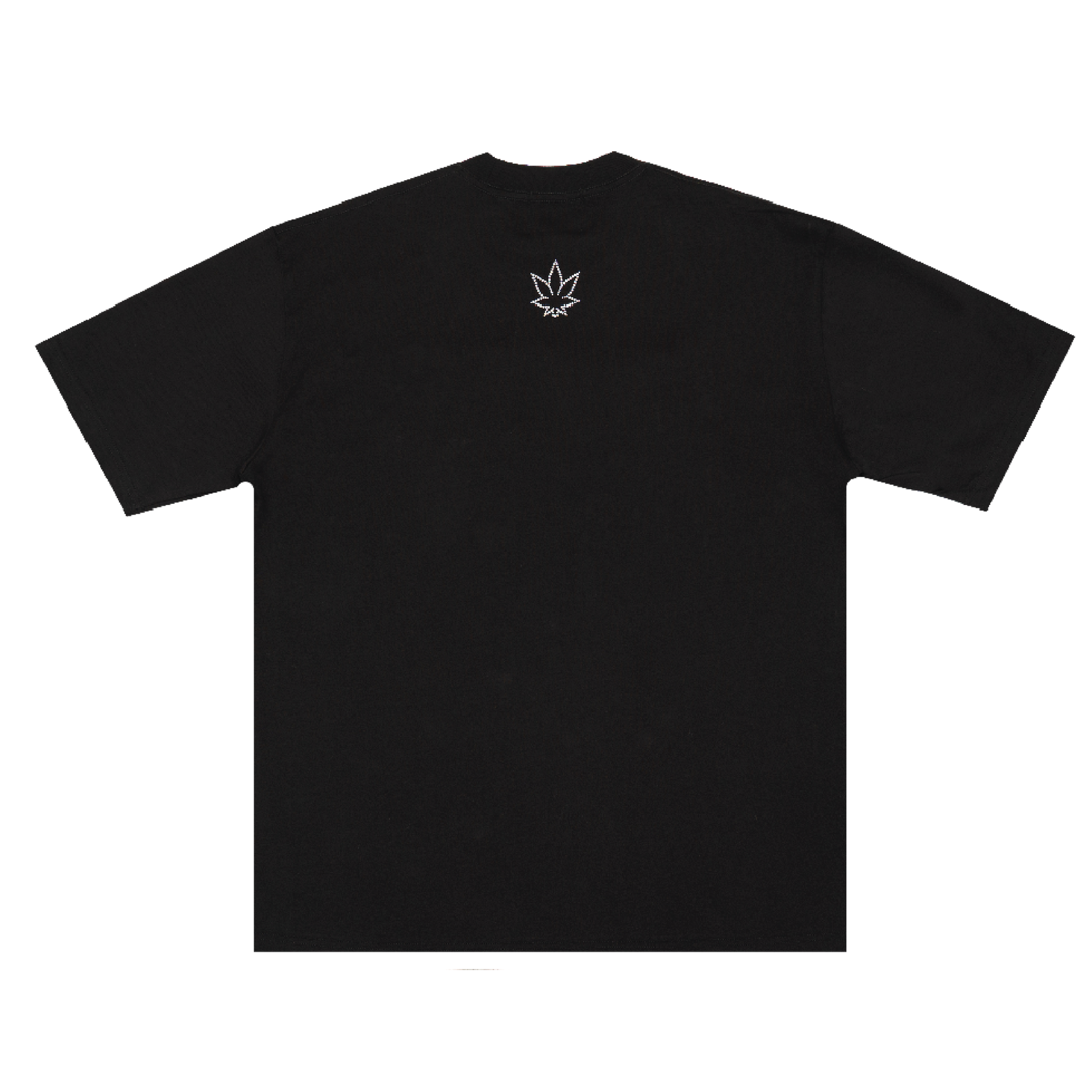 STONED | Finish Pearl logo Tee Black - SWAGANZ