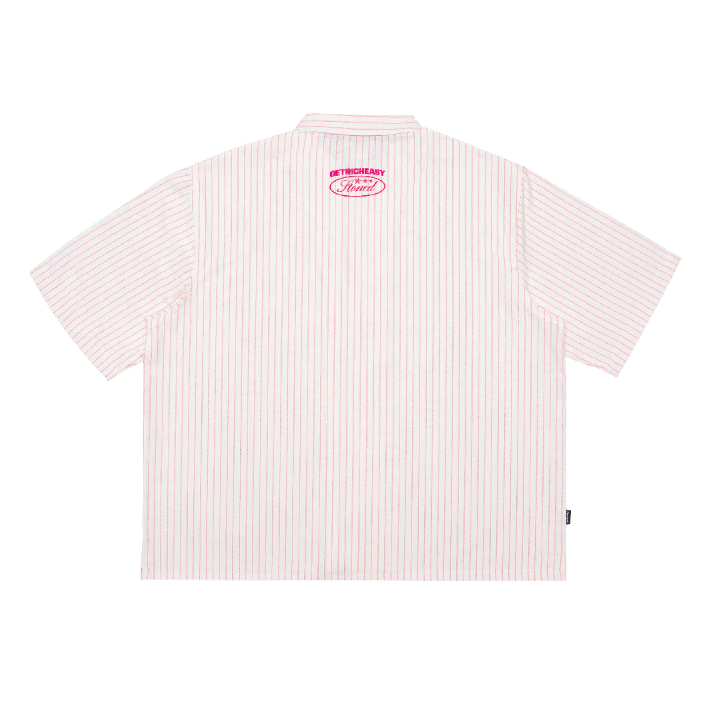 STONED | GRE Stripe Shirt White Pink