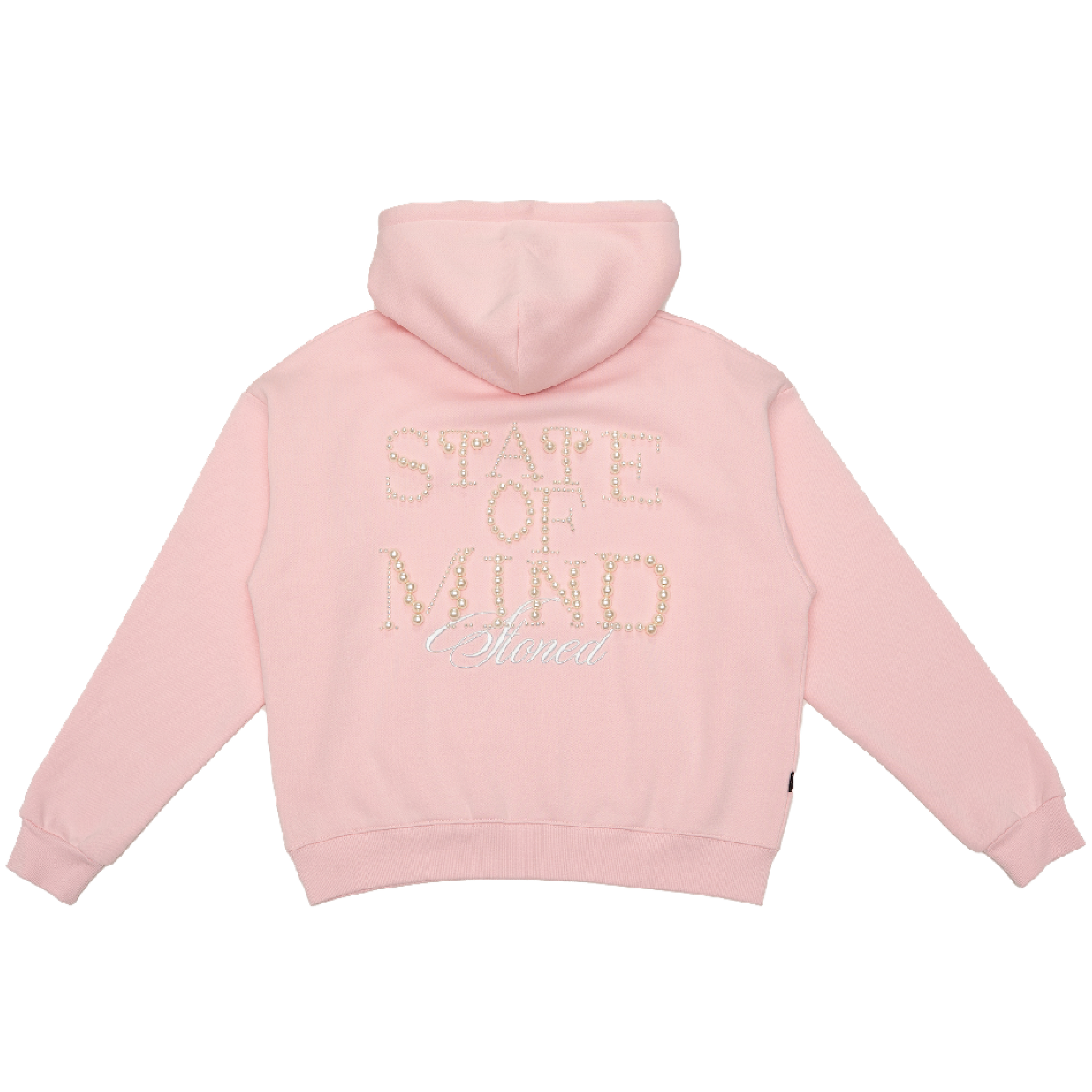 STONED | State Of Mind Hoodie Pink - SWAGANZ