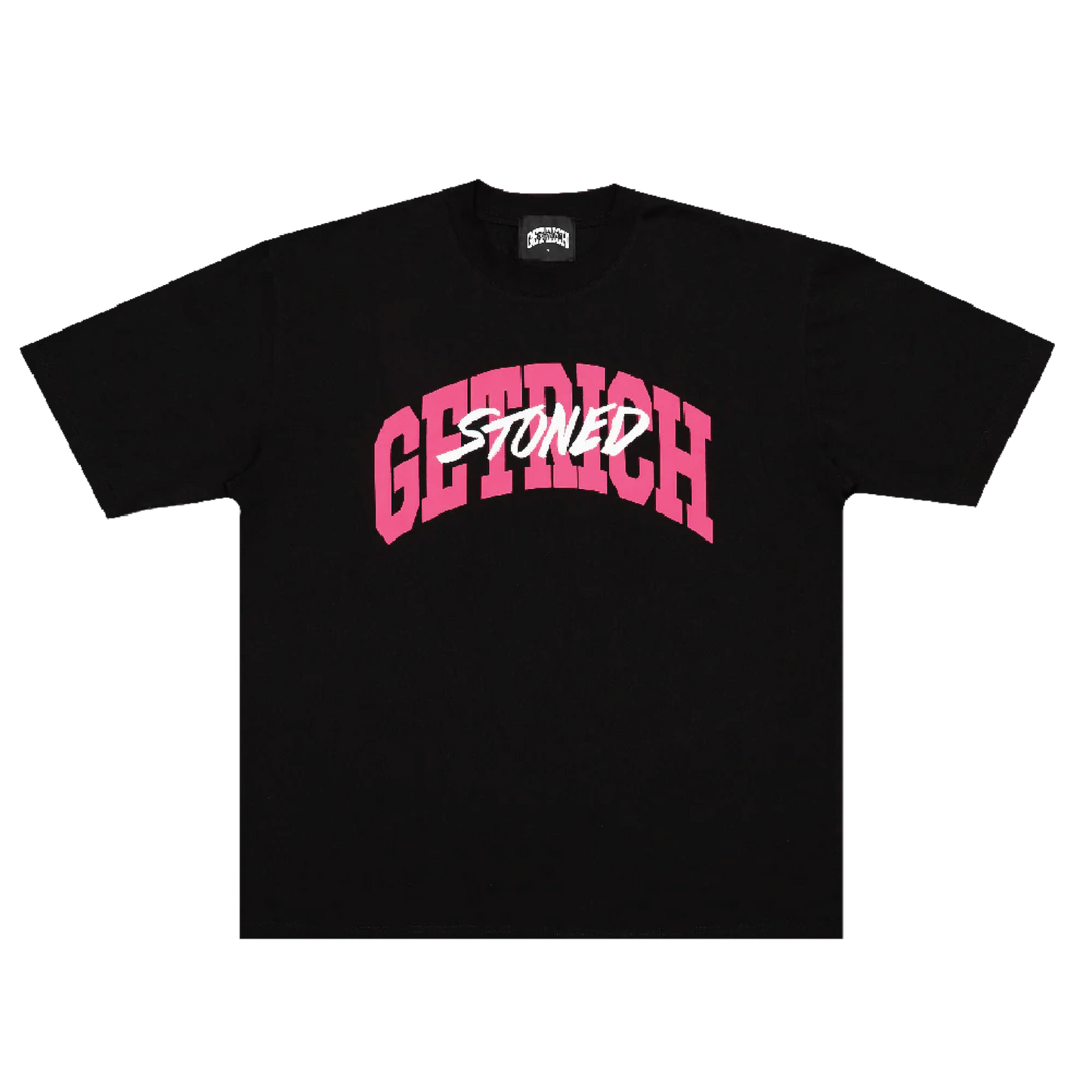 STONED | GRE Varisty Logo Tee Black