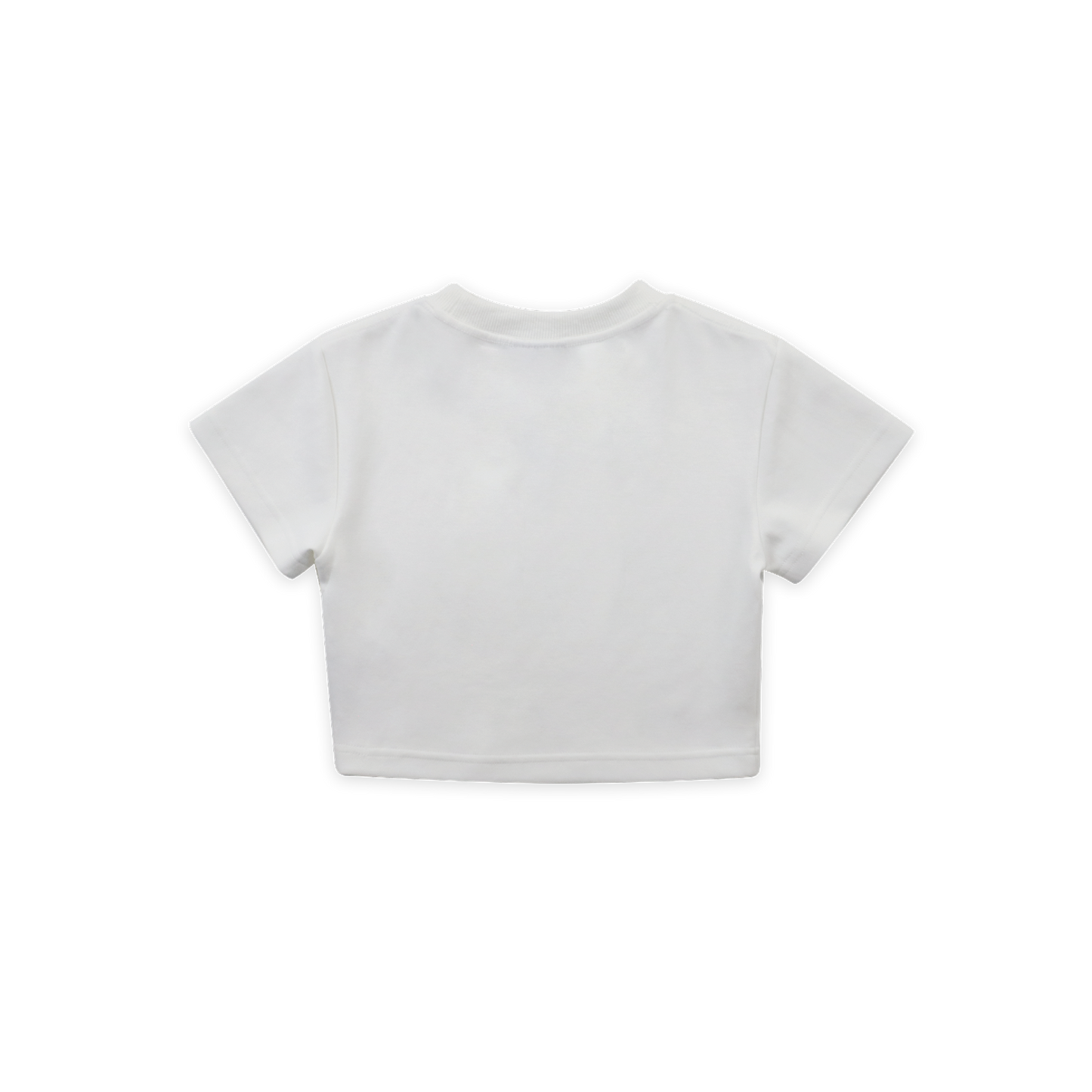 EGLAF | EG Bead Crop Top White