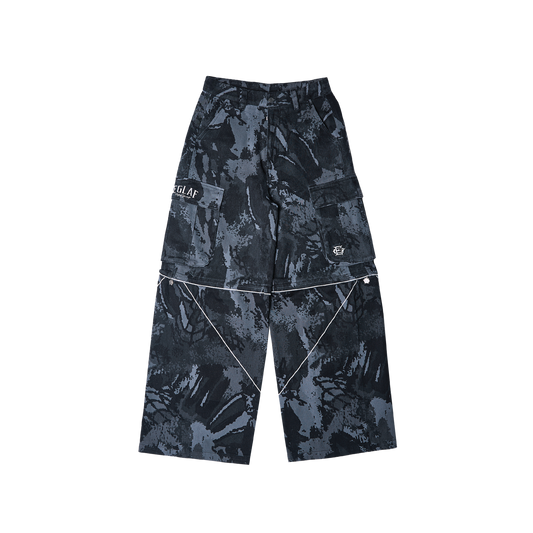 EGLAF | Duo Way Camo Cargo Pants