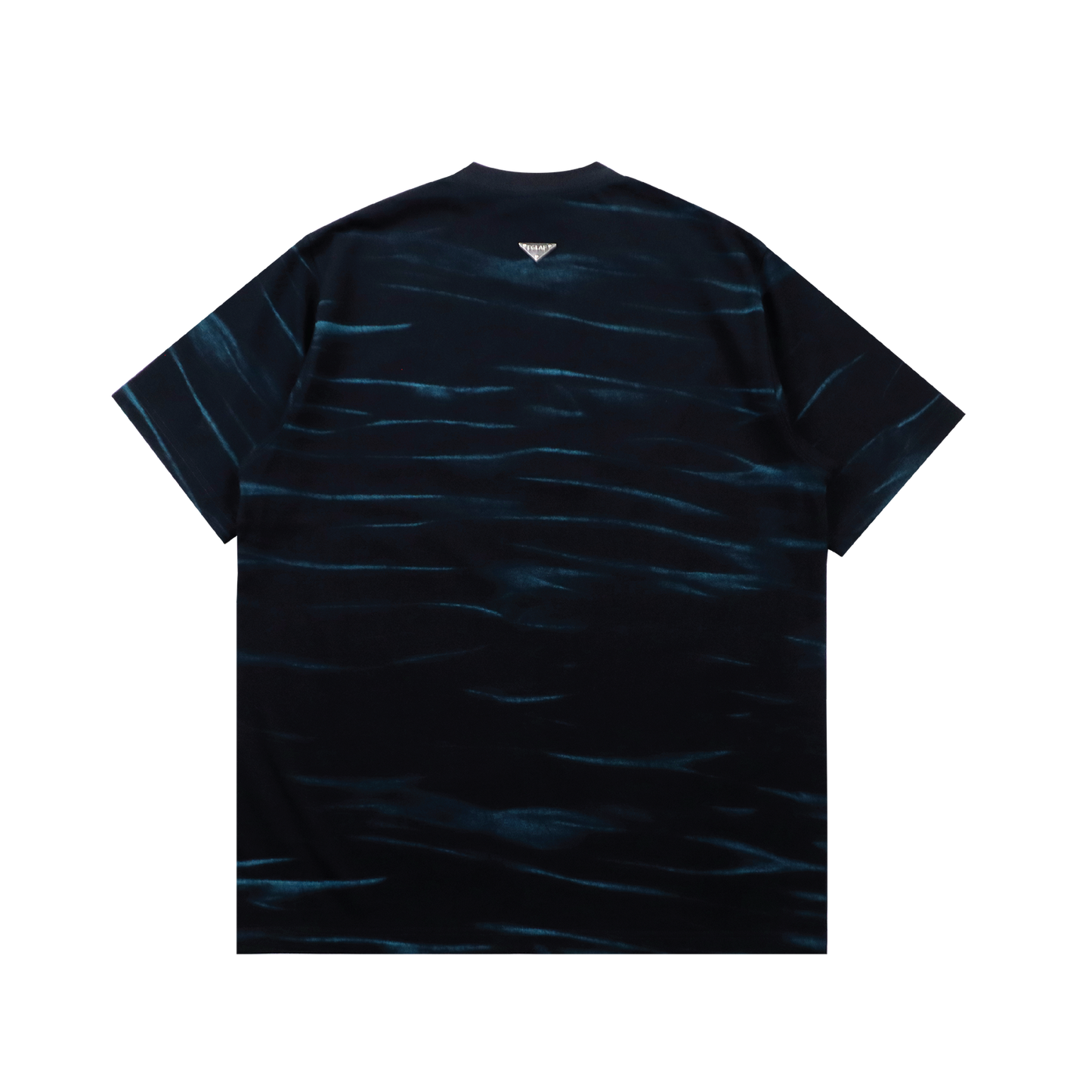 EGLAF | MV Dye Fabric Stitch Tee Black