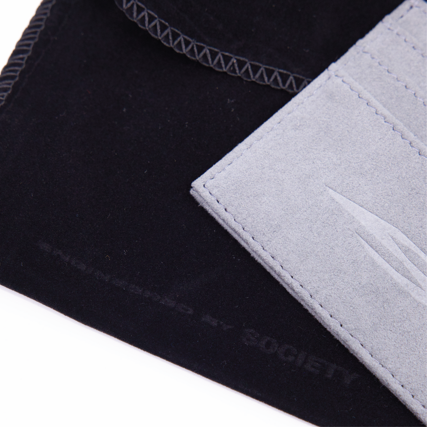 Society | Alcantara Cardholder Grey