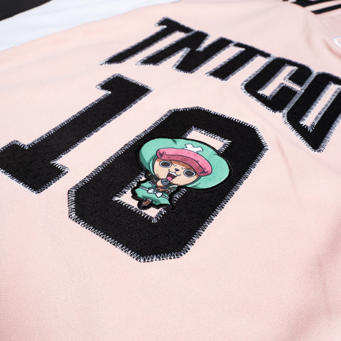 TNTCO x One Piece | Chopper Basketball Jersey Pink