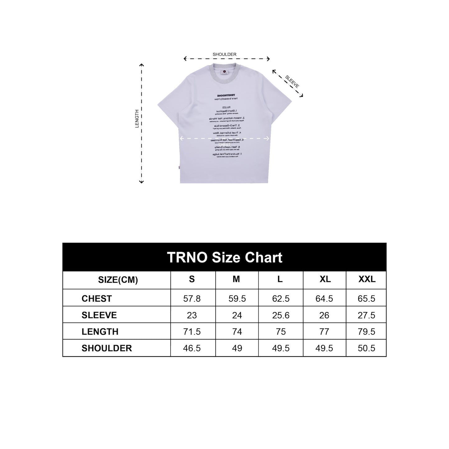 TRNO | Mirrorverse Tee Grey