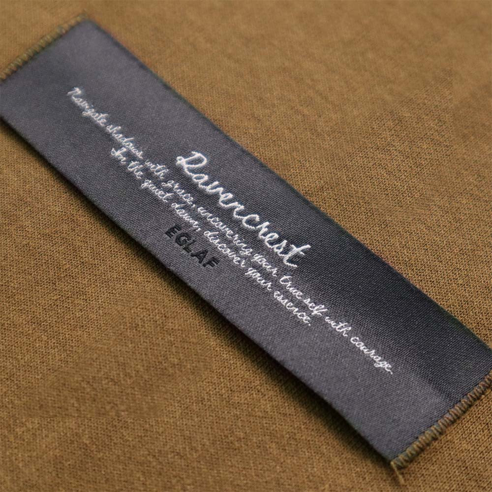 EGLAF | RC Stoned Washed Tee Brown - SWAGANZ