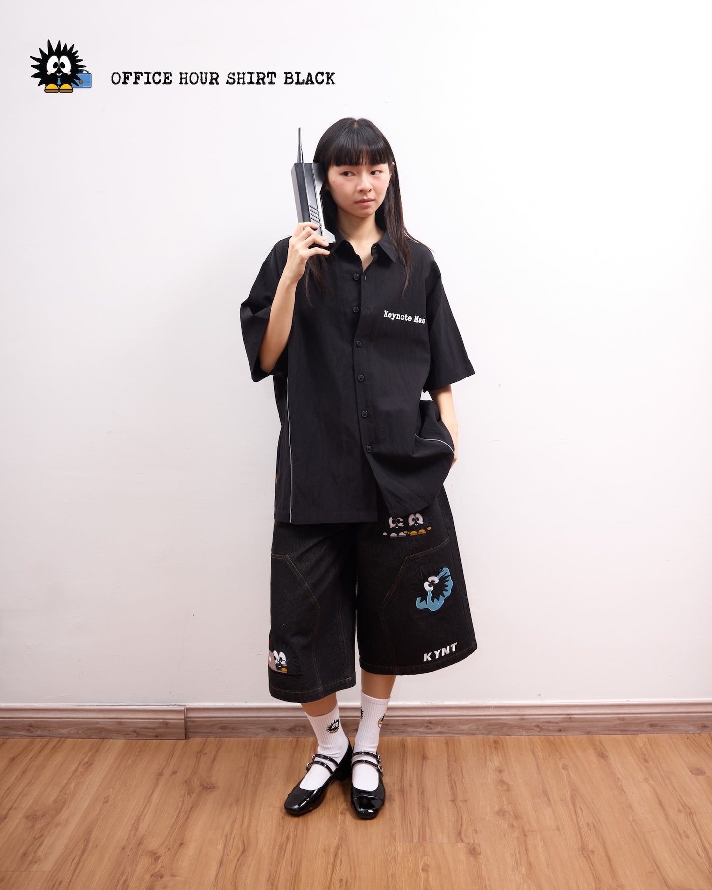 KEYNOTE | Workaholic Office Hour Shirt Black