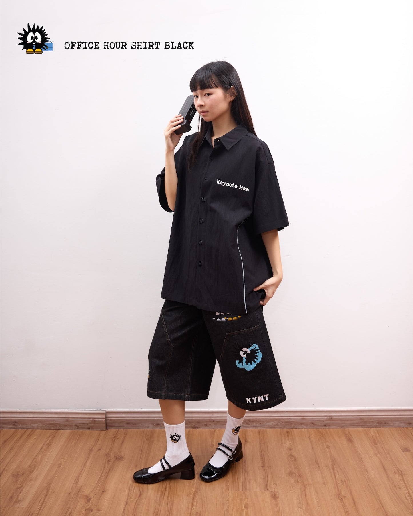 KEYNOTE | Workaholic Office Hour Shirt Black