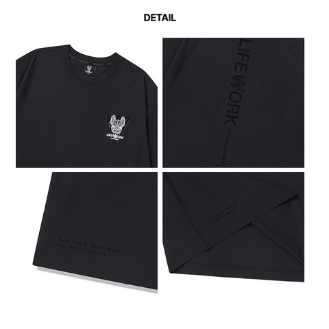 LIfeWork | Common Venturi Minimaladok S/S T-Shirt Khaki