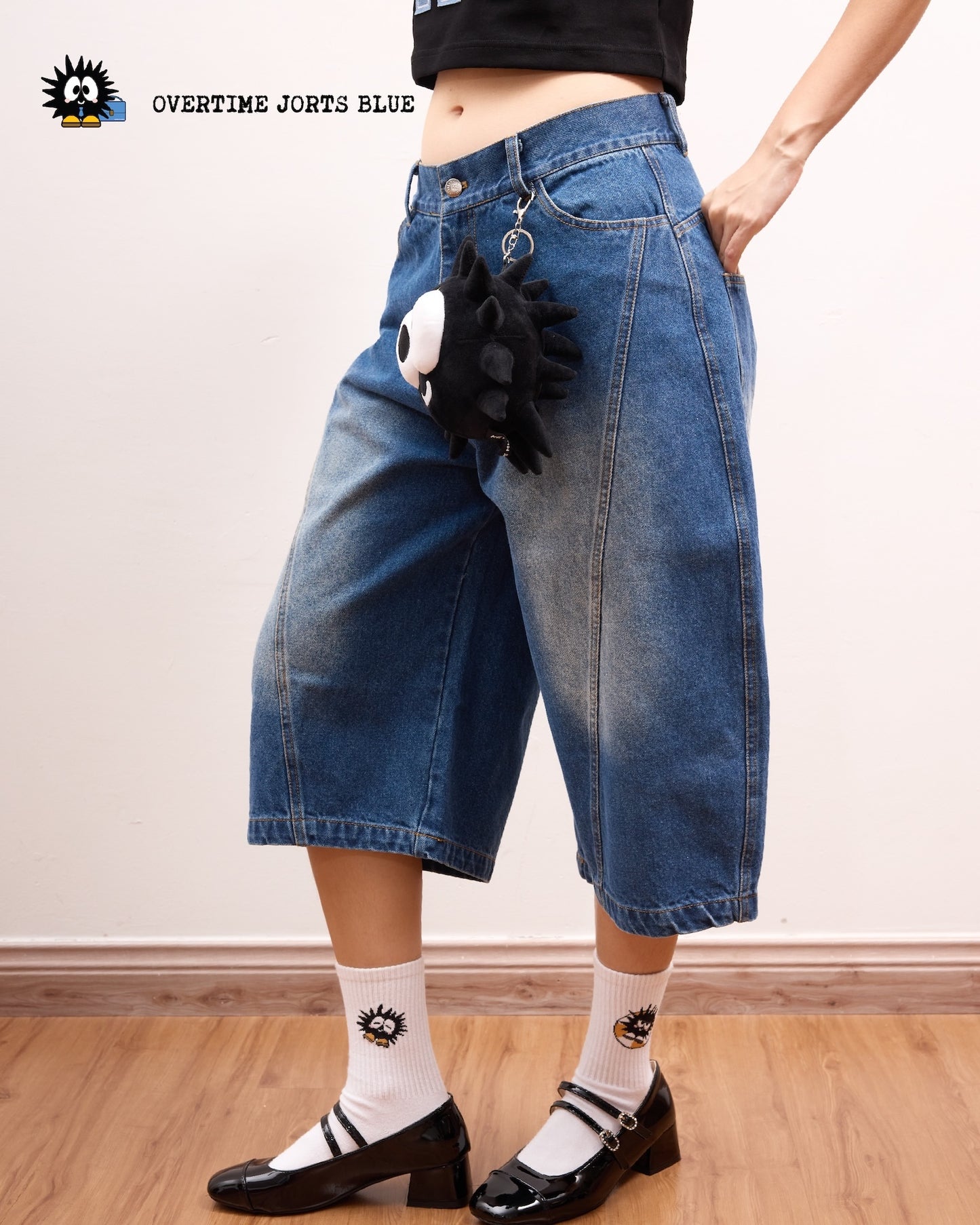 KEYNOTE | Workaholic Overtime Denim Jorts Blue