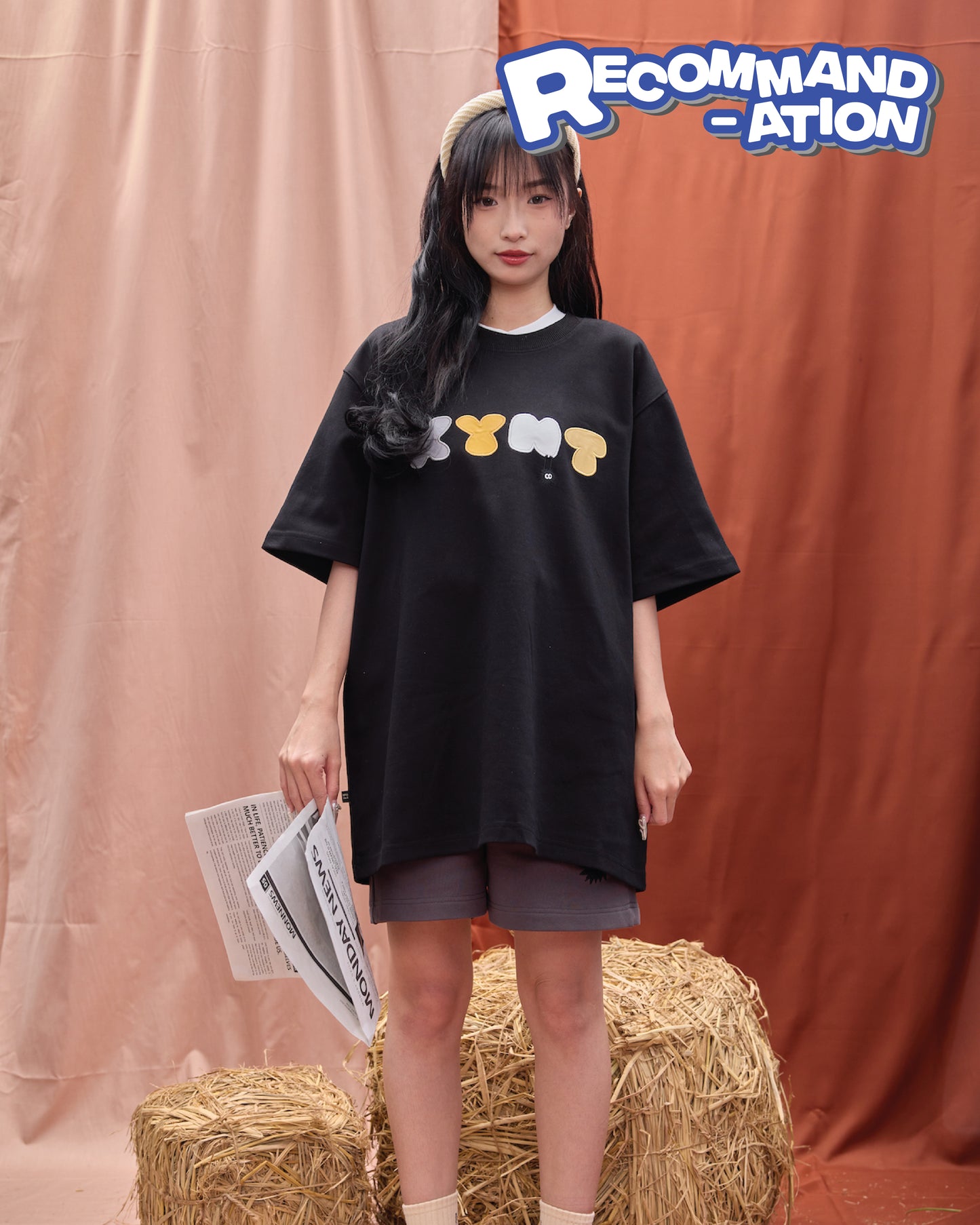 KEYNOTE | Asphalt Tee Black - SWAGANZ