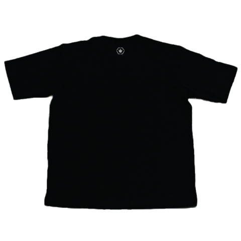 Stoned Blessed | Reflective Logo Tee Black
