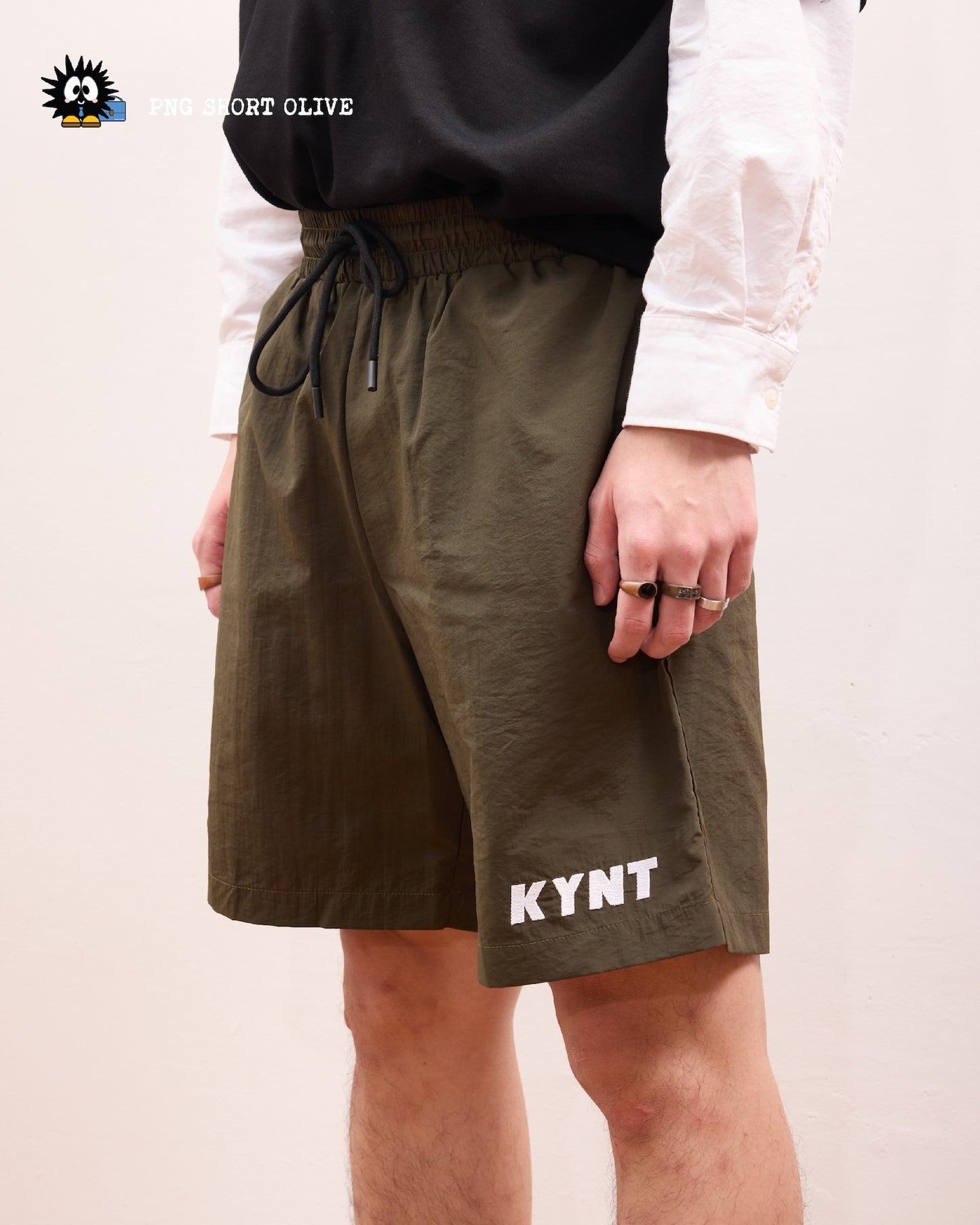 KEYNOTE | Workaholic PNG Shorts Olive
