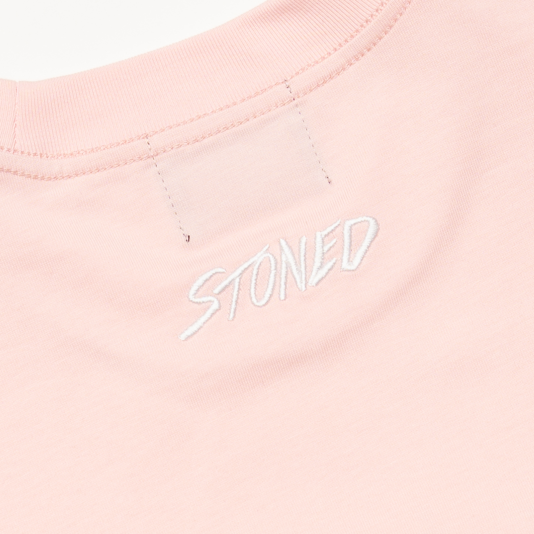 STONED | State Of Mind Tee Pink - SWAGANZ
