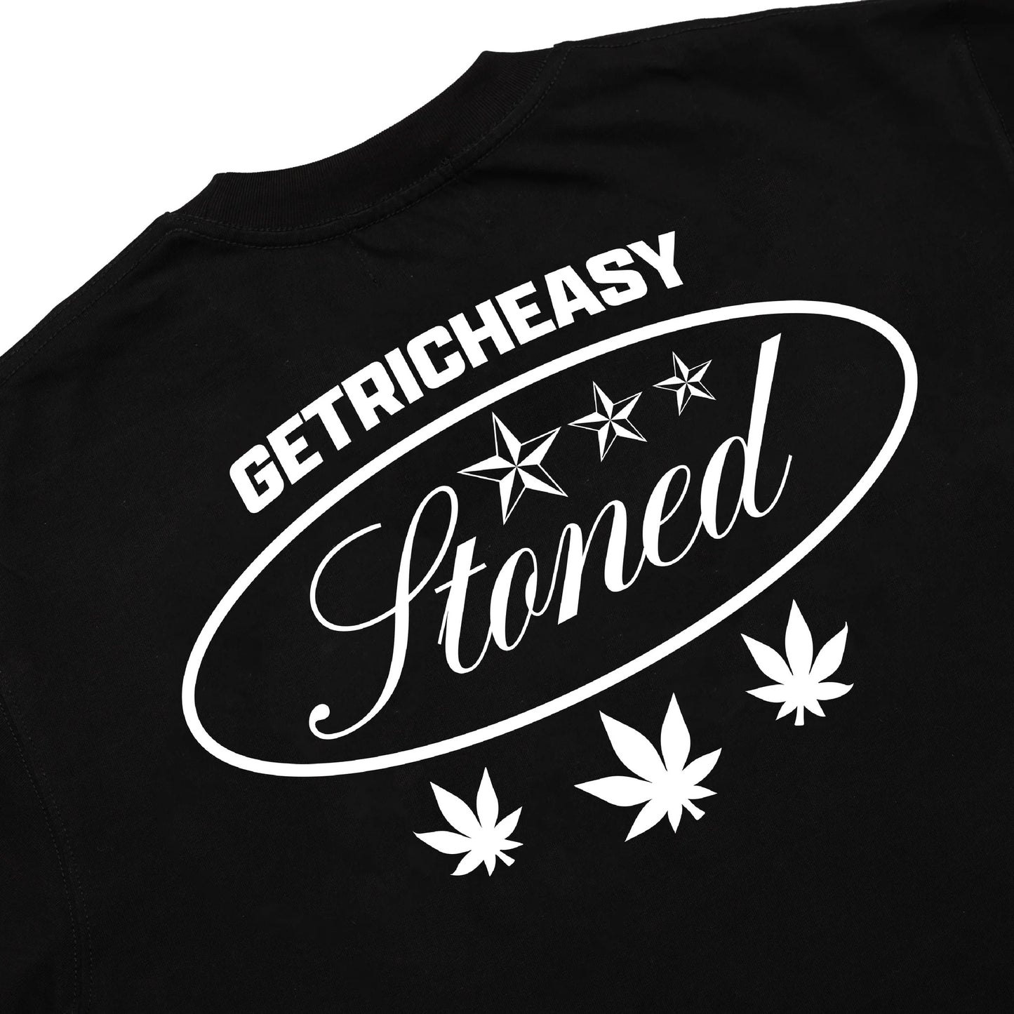 STONED | Genetic Original Logo Tee Black