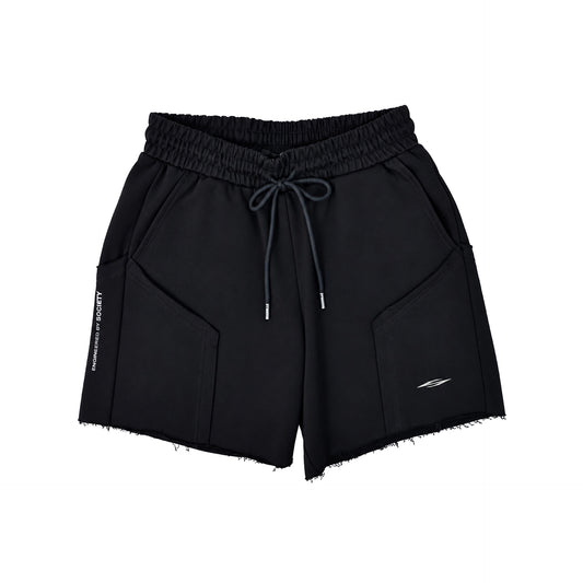 SOCIETY | Form 010 Offset Shorts Black - SWAGANZ