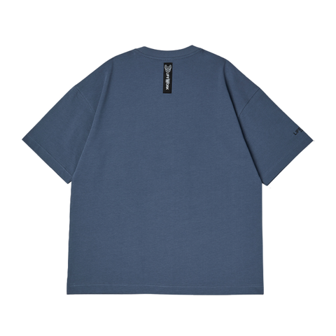 LifeWork | Hipdok Applique S/S T-Shirt Navy