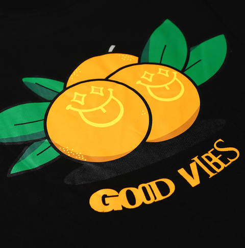 GoodVibes | Fruits Tee Black