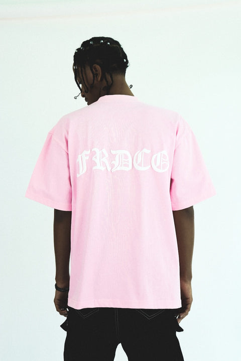 FRDCO | Embossed Logo Tee Pink