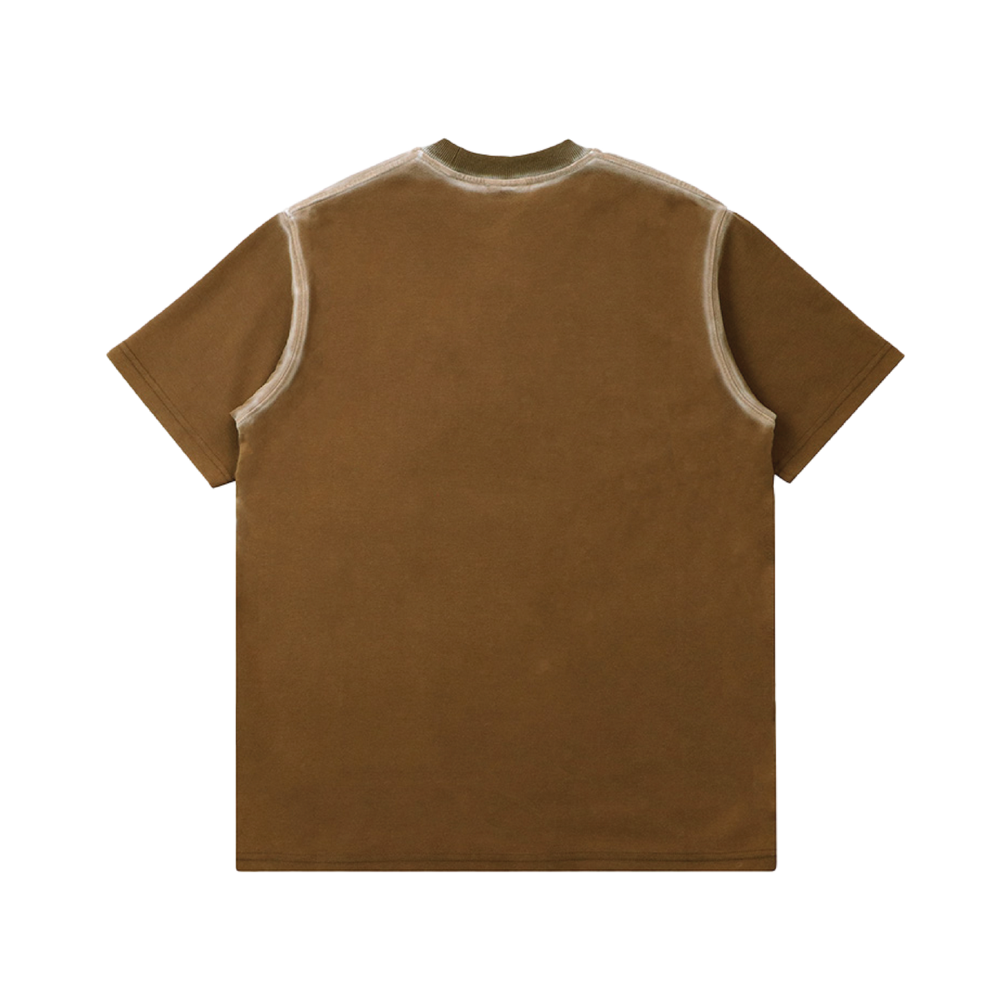 EGLAF | RC Stoned Washed Tee Brown - SWAGANZ