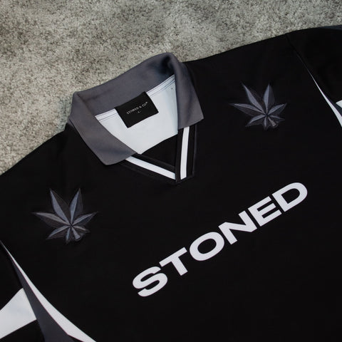 Stoned Classic | Retro UIP Jersey Black Grey