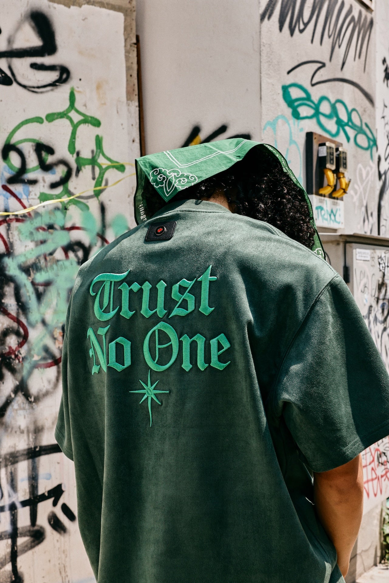 TRNO | Blackout Tee Green - SWAGANZ