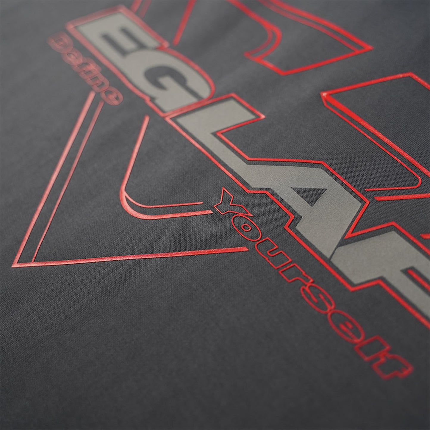 EGLAF | Basic 26 Triangle Logo Tee Grey - SWAGANZ