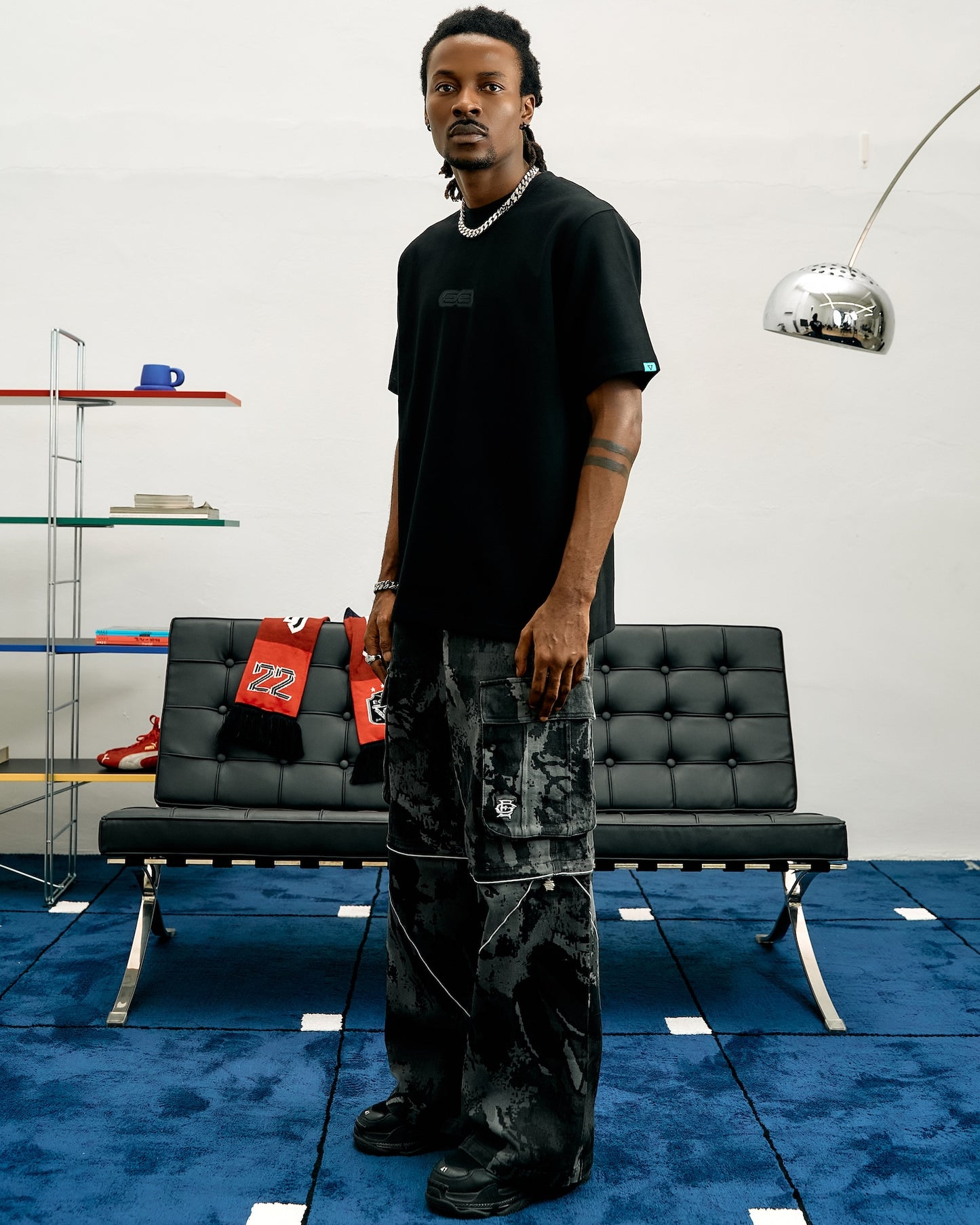 EGLAF | Duo Way Camo Cargo Pants