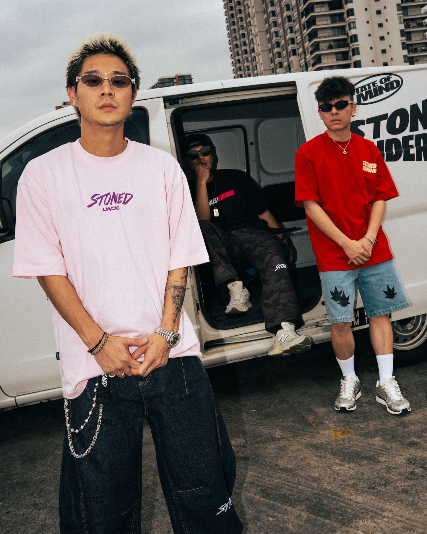 STONED | UNDG Nexus Tee Pink