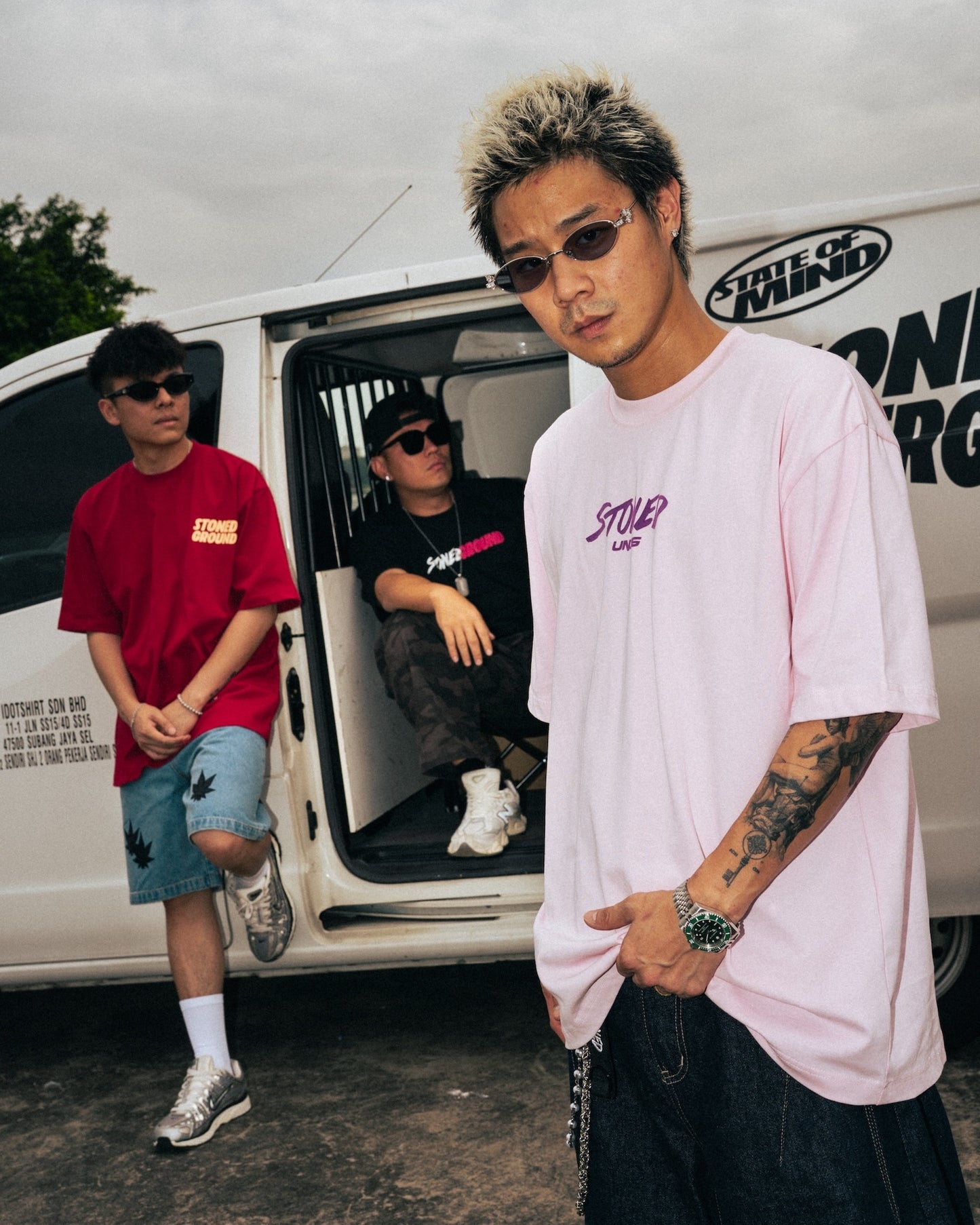 STONED | UNDG Nexus Tee Pink