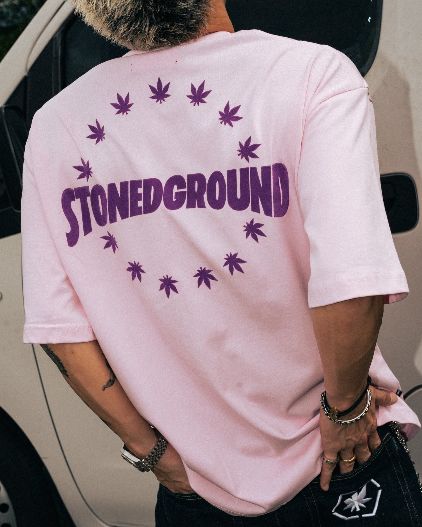 STONED | UNDG Nexus Tee Pink