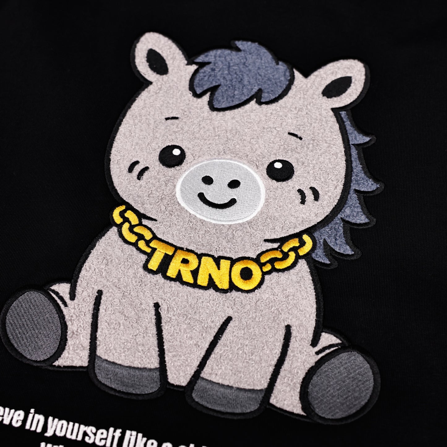 TRNO | Hip Hop Pony Tee Black