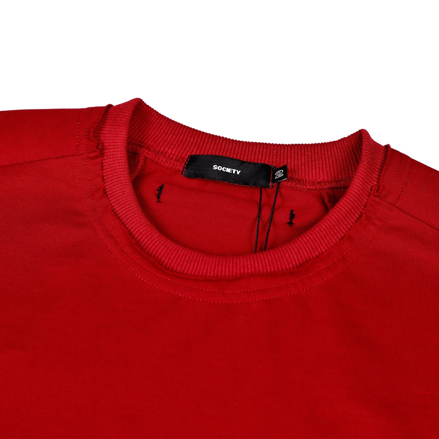 SOCIETY | Aerodyne Int Cropped Tee Red