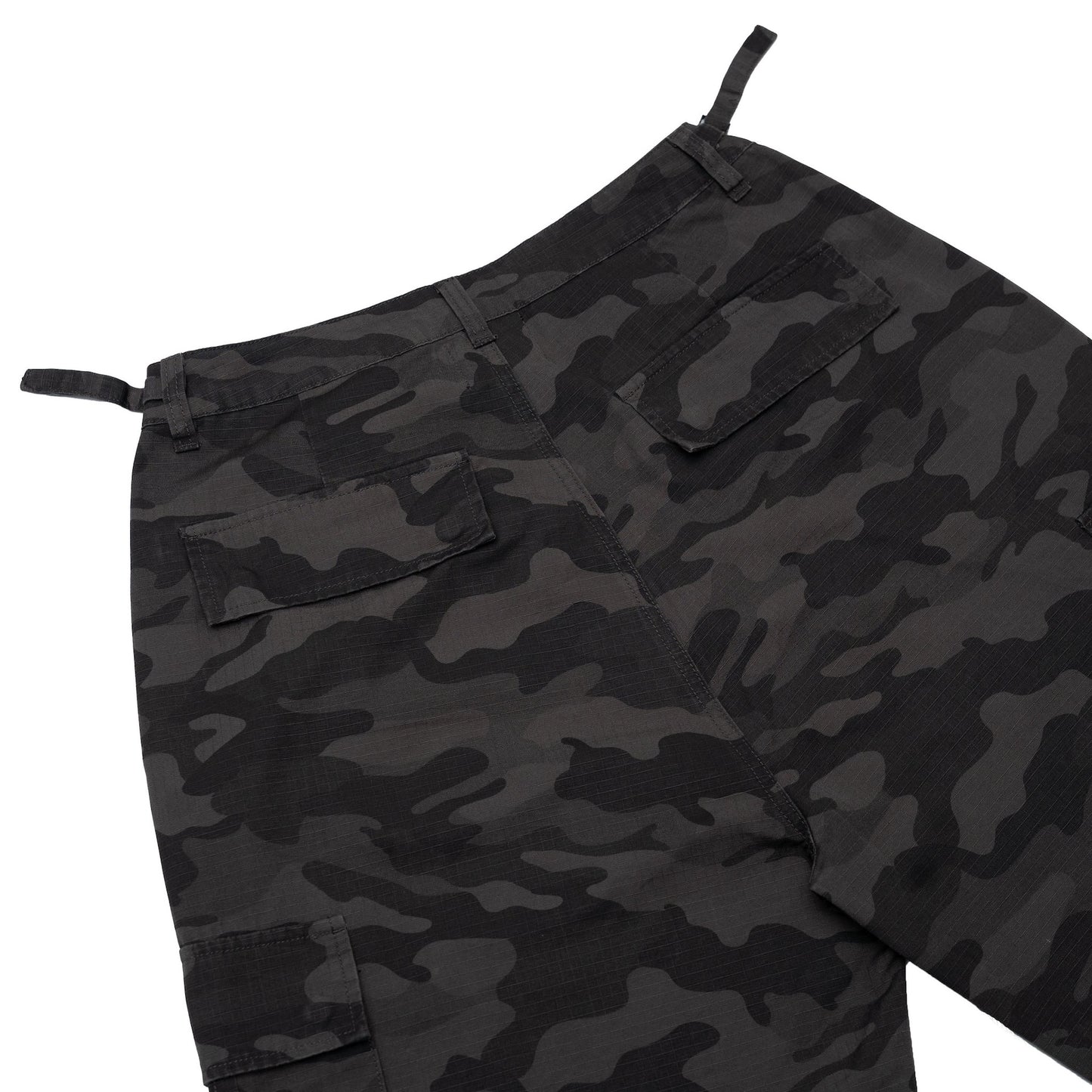 STONED | Camo Cargo Black