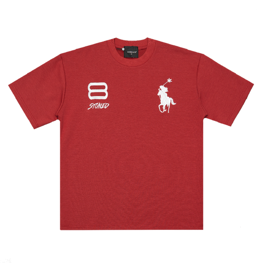 STONED | Polo Tshirt Red